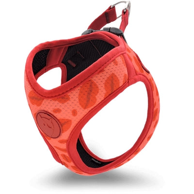 Afbeelding laden in galerijviewer, Morso hondentuig body mesh gerecycled lipstick roze