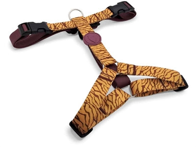 Afbeelding laden in galerijviewer, Morso hondentuig h-tuig gerecycled jungle drum oranje