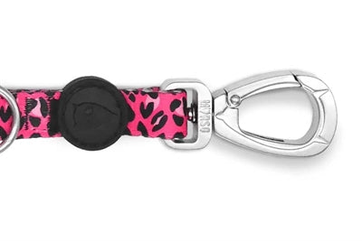 Afbeelding laden in galerijviewer, Morso hondenriem verstelbaar gerecycled bubble leo roze
