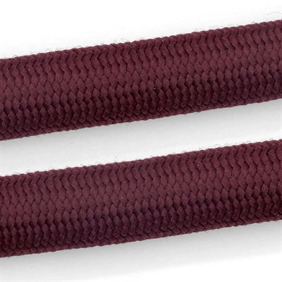 Afbeelding laden in galerijviewer, Morso half slip halsband hond soft rope gerecycled plum paars