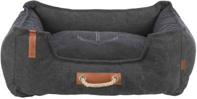 Afbeelding laden in galerijviewer, Trixie Hondenmand be nordic fohr hoekig zwart