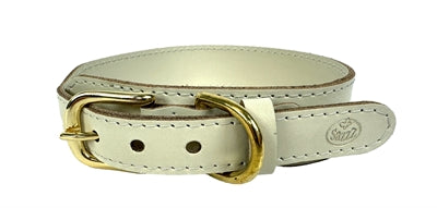 Afbeelding laden in galerijviewer, Sazzz Halsband hond pioneer leer creme
