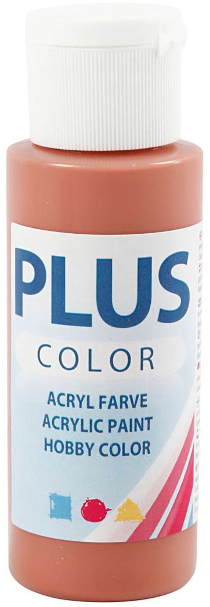 Afbeelding laden in galerijviewer, Plus color acrylverf terracotta, 60ml