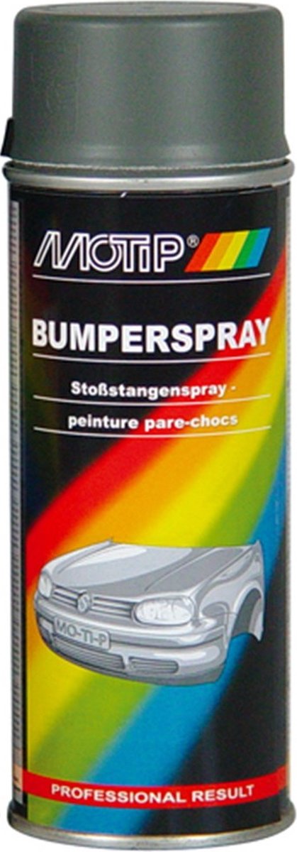 Afbeelding laden in galerijviewer, Motip spuitbus bumperlak - 4075 donkergrijs
