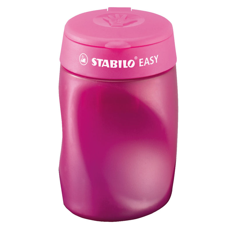 Afbeelding laden in galerijviewer, Stabilo easysharpener - 3 in 1 puntenslijper - links - roze