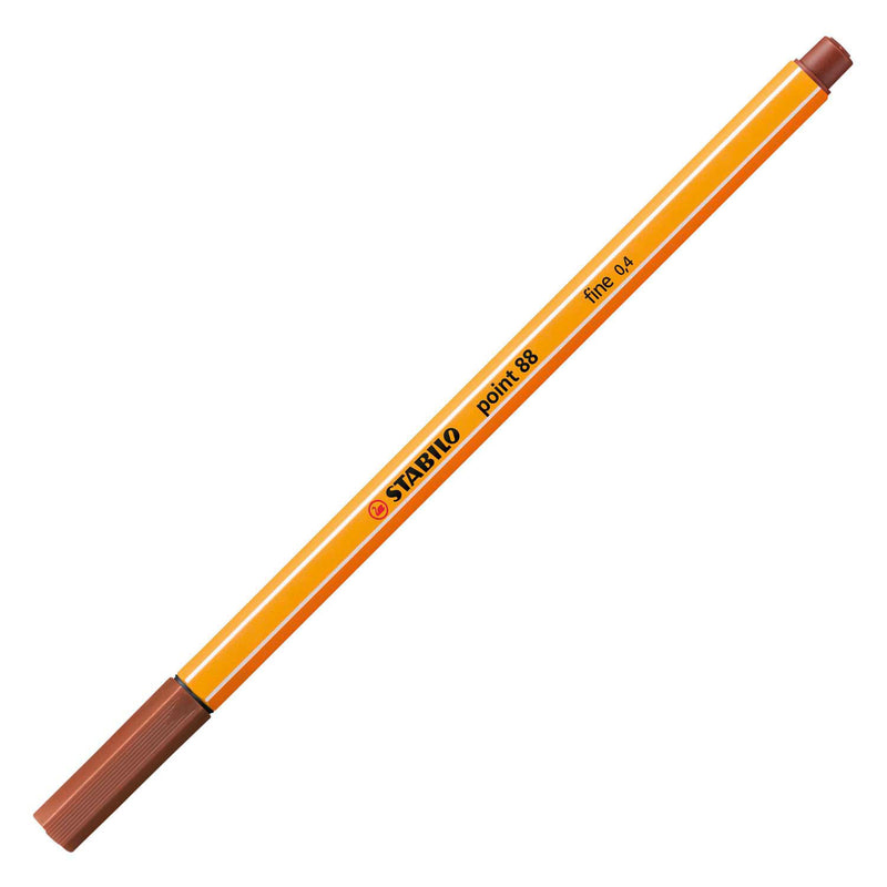 Afbeelding laden in galerijviewer, Stabilo point 88 - fineliner - roodkrijt (88 38)