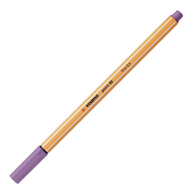 Afbeelding laden in galerijviewer, Stabilo point 88 - fineliner - vergrijsd violet (88 62)