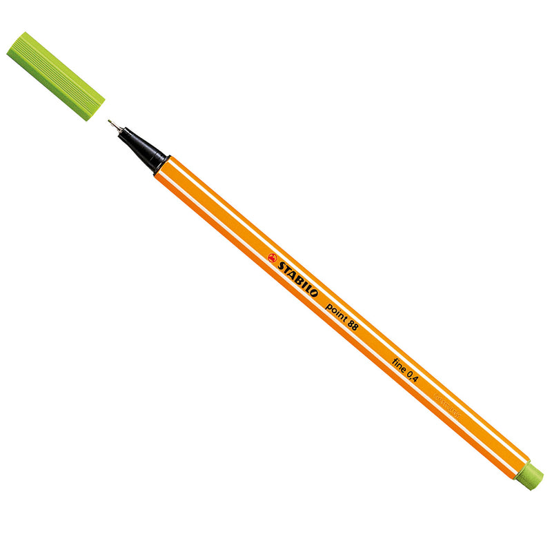 Afbeelding laden in galerijviewer, Stabilo point 88 - fineliner - lichtgroen (88 33)