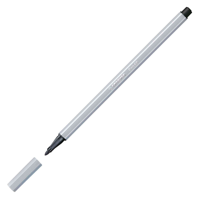Afbeelding laden in galerijviewer, Stabilo pen 68 - viltstift - licht koud grijs (68 94)