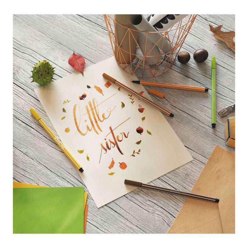 Afbeelding laden in galerijviewer, Stabilo viltstiften pen 68 pp 1mm