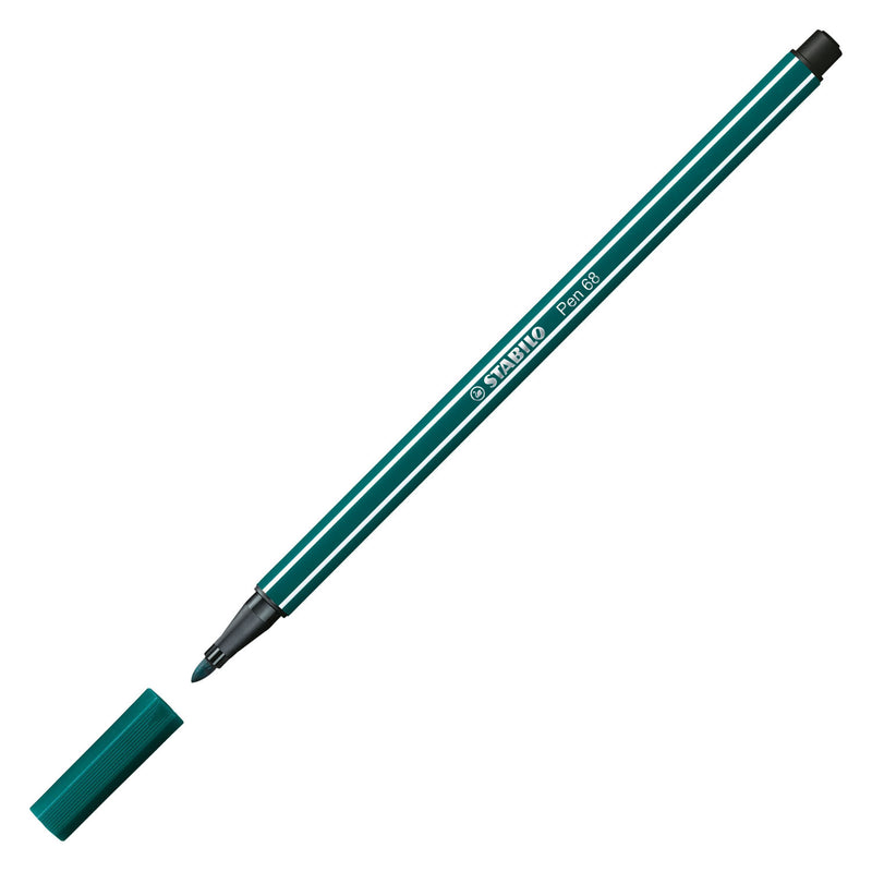 Afbeelding laden in galerijviewer, Stabilo pen 68 - viltstift - turquoise groen (68 53)