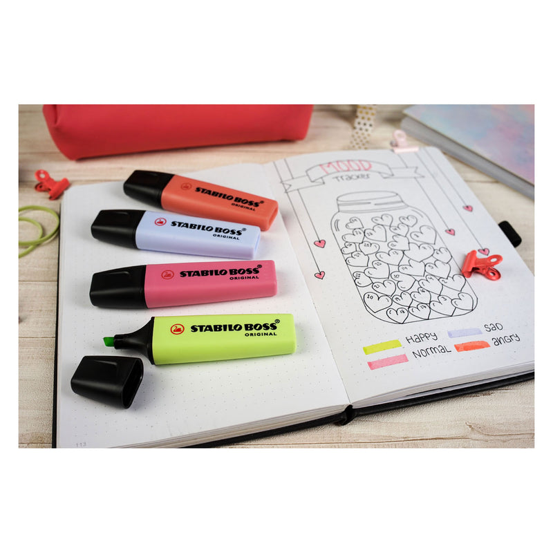 Afbeelding laden in galerijviewer, Stabilo boss original pastel - markeerstift - set 8 stuks