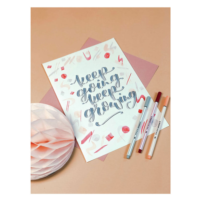 Afbeelding laden in galerijviewer, Stabilo pen 68 brush - viltstift - arty - set met 24 stuks
