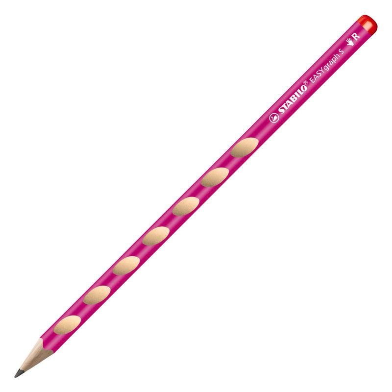 Afbeelding laden in galerijviewer, Stabilo easygraph s hb rechtshandige grafietpotloden roze - 2st.