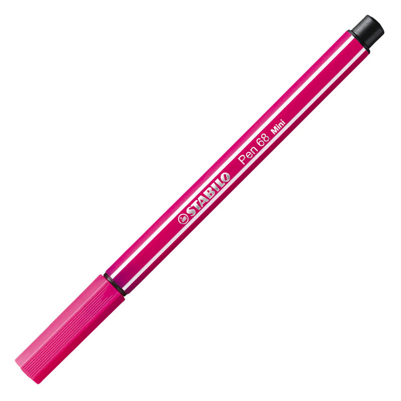 Afbeelding laden in galerijviewer, Stabilo pen 68 mini - premium viltstift - animal vibes - etui met 8 kleuren + sticker