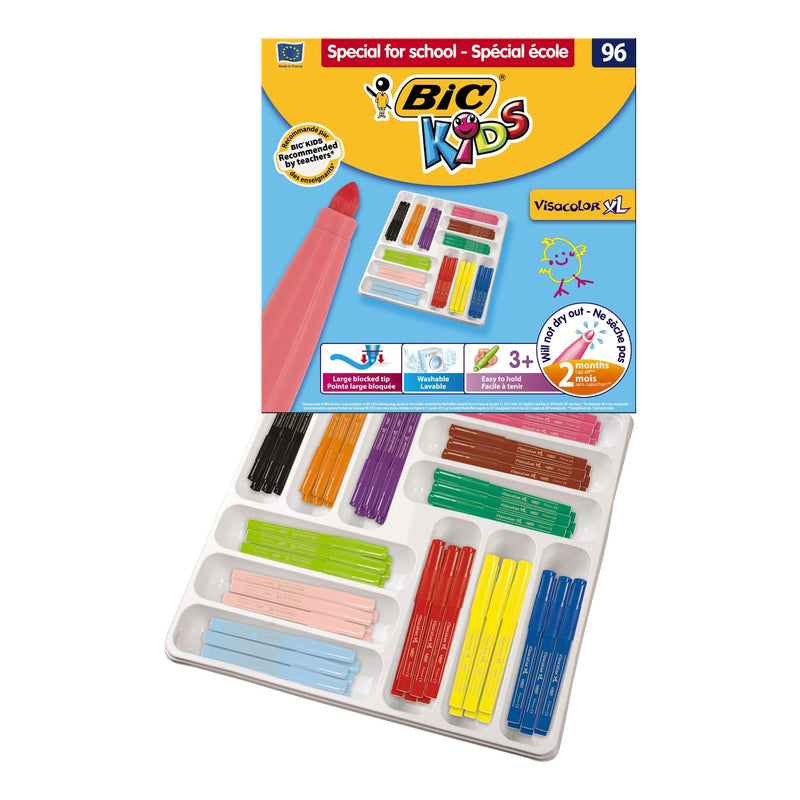 Afbeelding laden in galerijviewer, Bic kids visacolor xl, 96st.