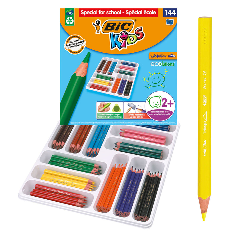 Afbeelding laden in galerijviewer, Bic kids ecolutions evolution triangle, 144st.
