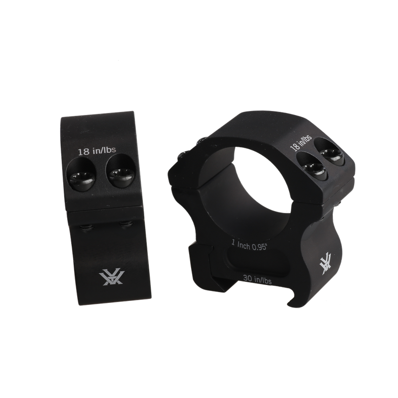 Afbeelding laden in galerijviewer, Vortex pro series montageringen pr1-m 25,4 mm medium