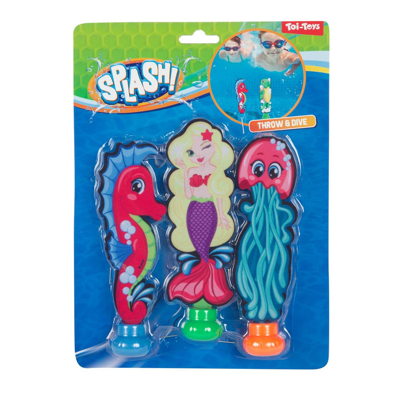 Afbeelding laden in galerijviewer, Toi-toys toi toys splash duikvissen sweet sea figures set a 3