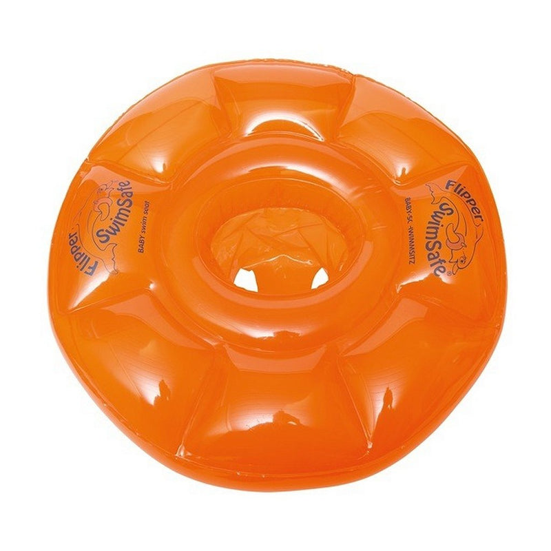 Afbeelding laden in galerijviewer, Swimsafe babyzwemband flipper oranje