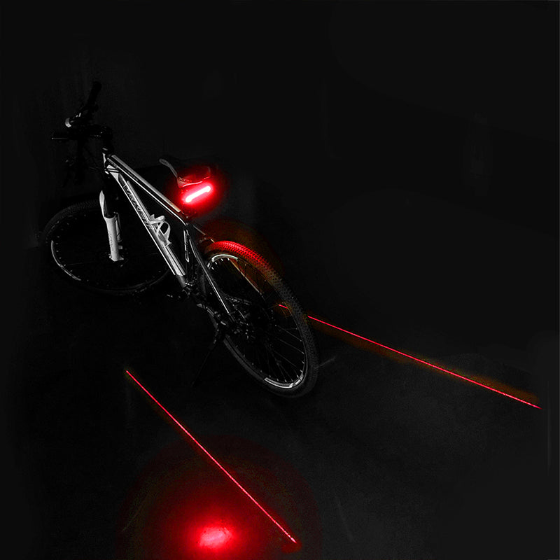 Afbeelding laden in galerijviewer, Meilan laser achterlicht met afstandbediening usb x5