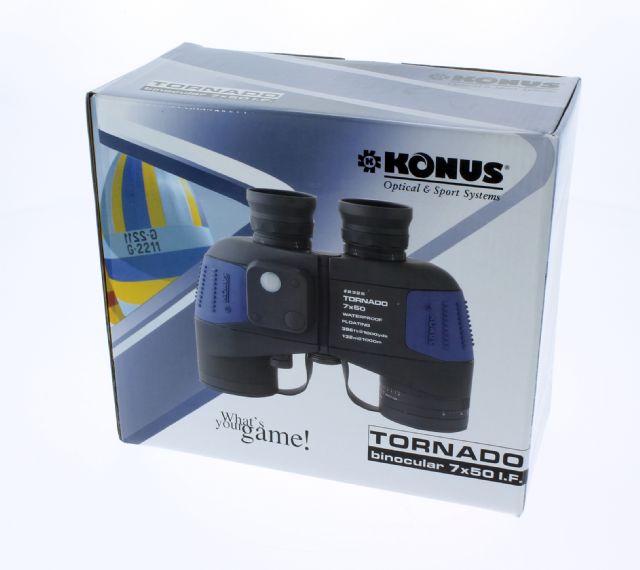 Afbeelding laden in galerijviewer, Konus verrekijker tornado 7x50