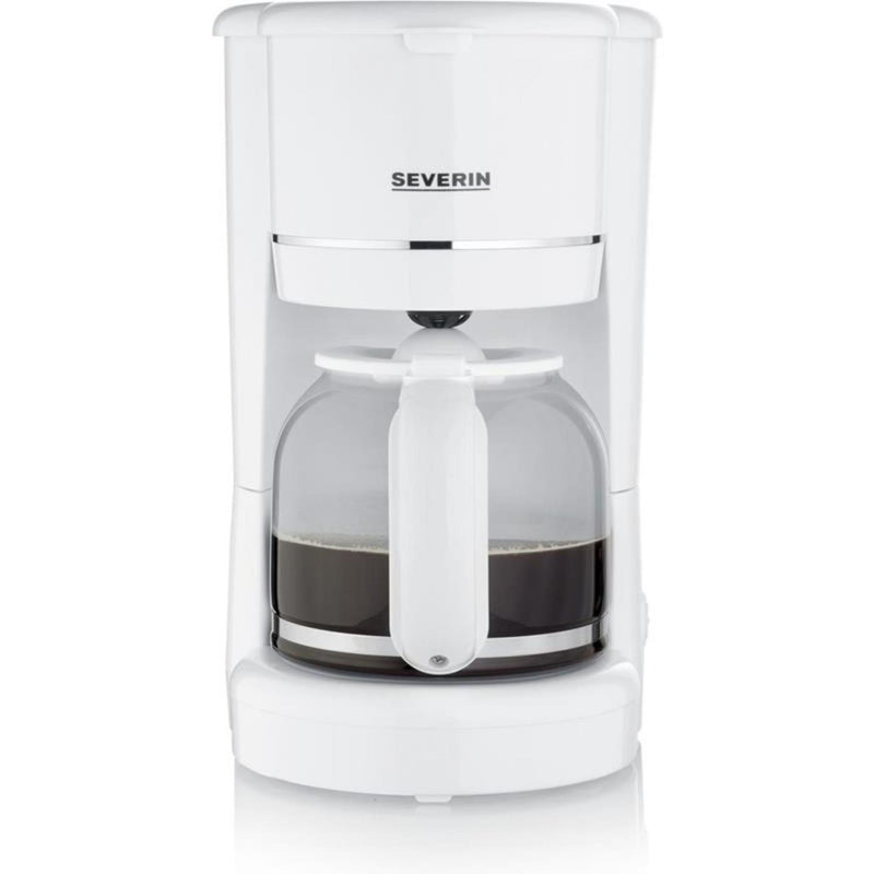 Afbeelding laden in galerijviewer, Severin koffiezetapparaat 10-kops 900w wit