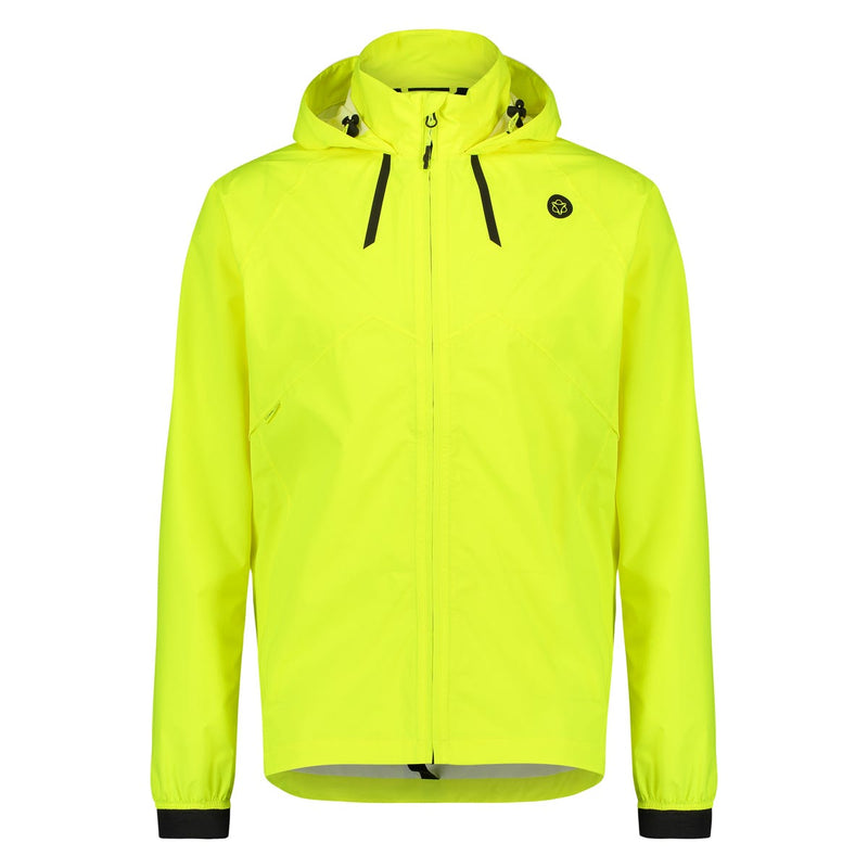 Afbeelding laden in galerijviewer, Puch compact regenjas commuter heren hi-vis geel