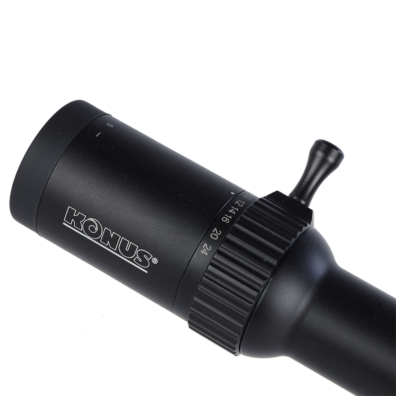 Afbeelding laden in galerijviewer, Konus Richtkijker Glory 3-24x56 SFP, Fine (MOA)