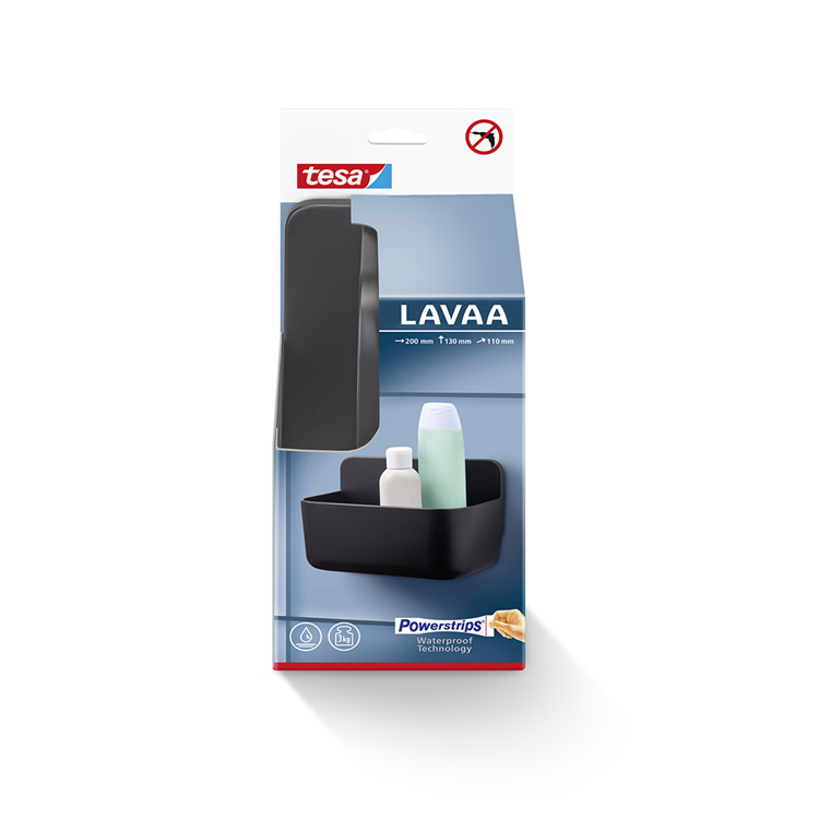 Afbeelding laden in galerijviewer, Tesa 1072291 - lavaa doucherek enkel s | 2 stuks