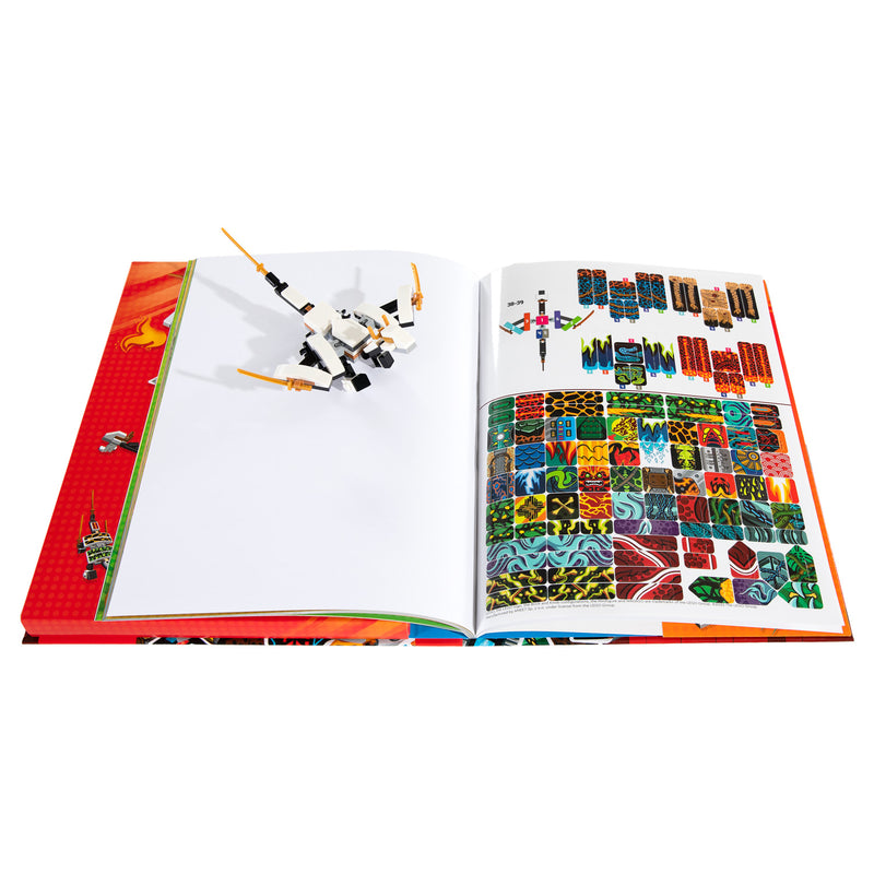 Afbeelding laden in galerijviewer, Lego LEGO Ninjago Bouw Sticker je eigen Draak 3in1 Modellen