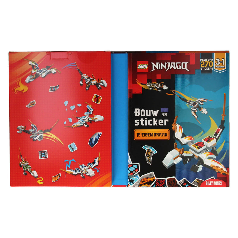 Afbeelding laden in galerijviewer, Lego LEGO Ninjago Bouw Sticker je eigen Draak 3in1 Modellen