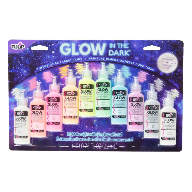 Afbeelding laden in galerijviewer, Tulip • 3d textielverf 22ml glow in the dark 10st.