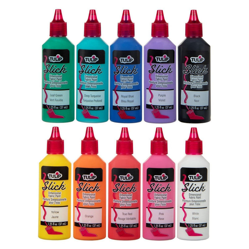 Afbeelding laden in galerijviewer, Tulip • 3d textielverf 37ml rainbow color collection 10st.