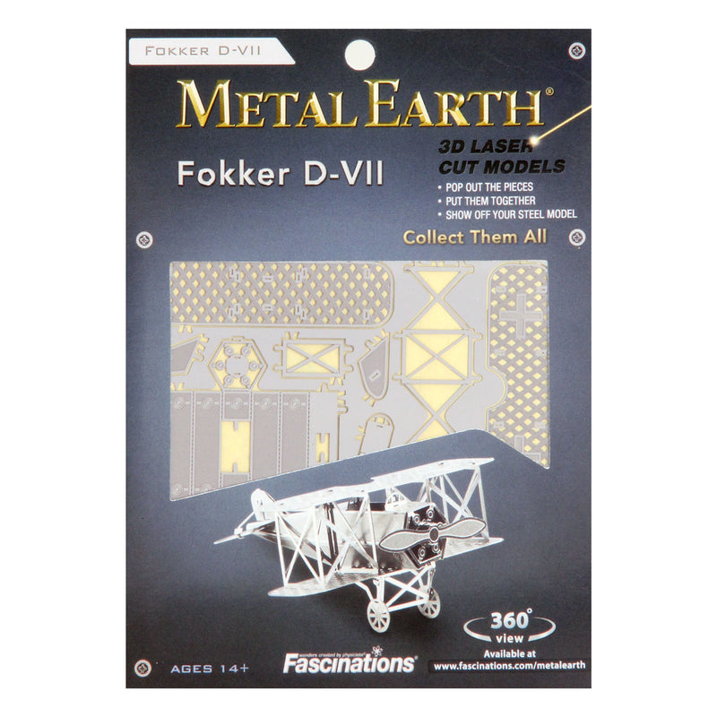 Afbeelding laden in galerijviewer, Eureka metal earth fokker d-vii