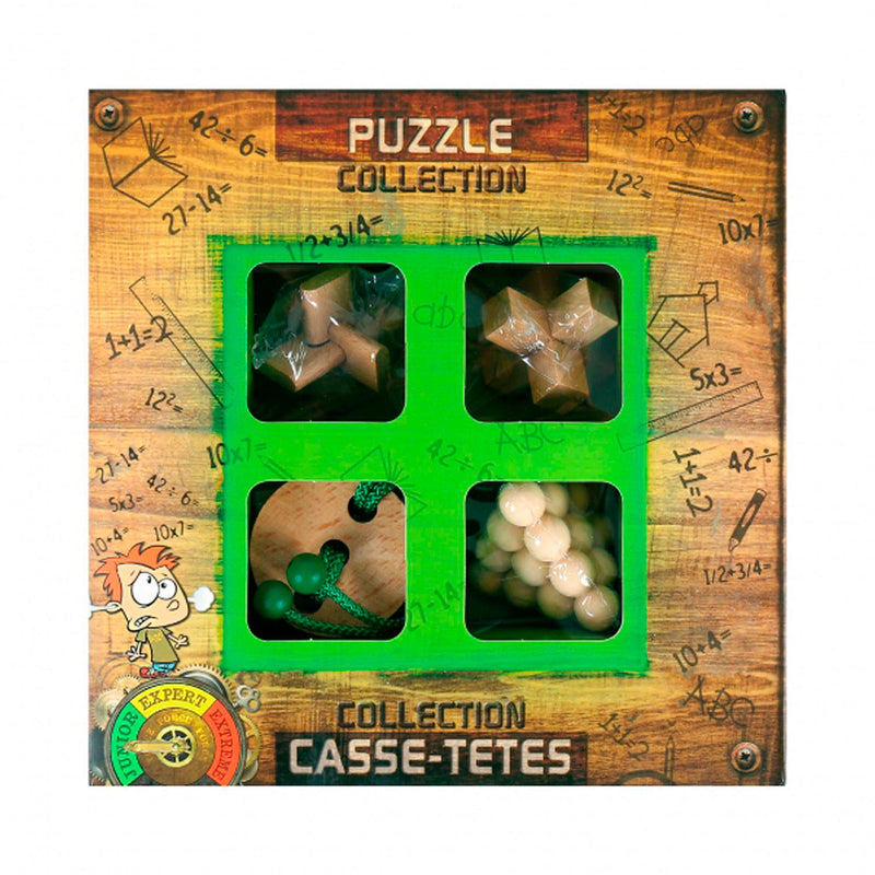 Afbeelding laden in galerijviewer, Eureka houten breinpuzzels junior, 4st.