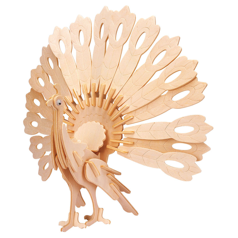 Afbeelding laden in galerijviewer, Eureka gepetto's workshop houten bouwpakket 3d - pauw