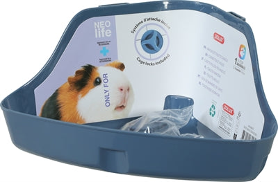 Afbeelding laden in galerijviewer, Zolux neolife hoektoilet cavia blauw