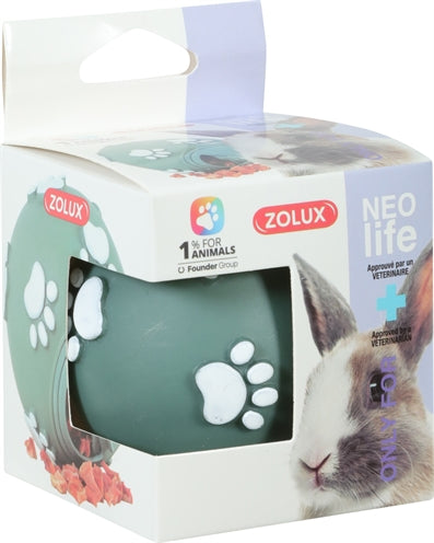 Afbeelding laden in galerijviewer, Zolux neolife snackbal konijn groen