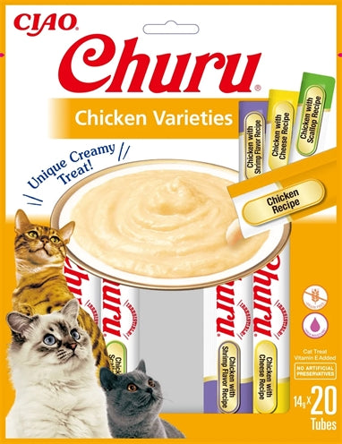 Afbeelding laden in galerijviewer, Inaba churu multipack chicken