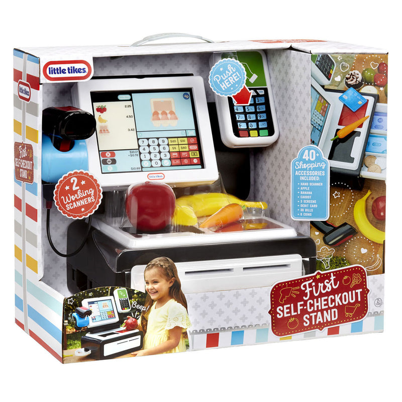 Afbeelding laden in galerijviewer, Little tikes mijn eerste kassa speelset
