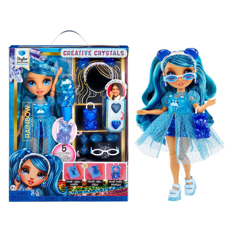 Afbeelding laden in galerijviewer, Mga entertainment rainbow high crystal fashion modepop - skyler