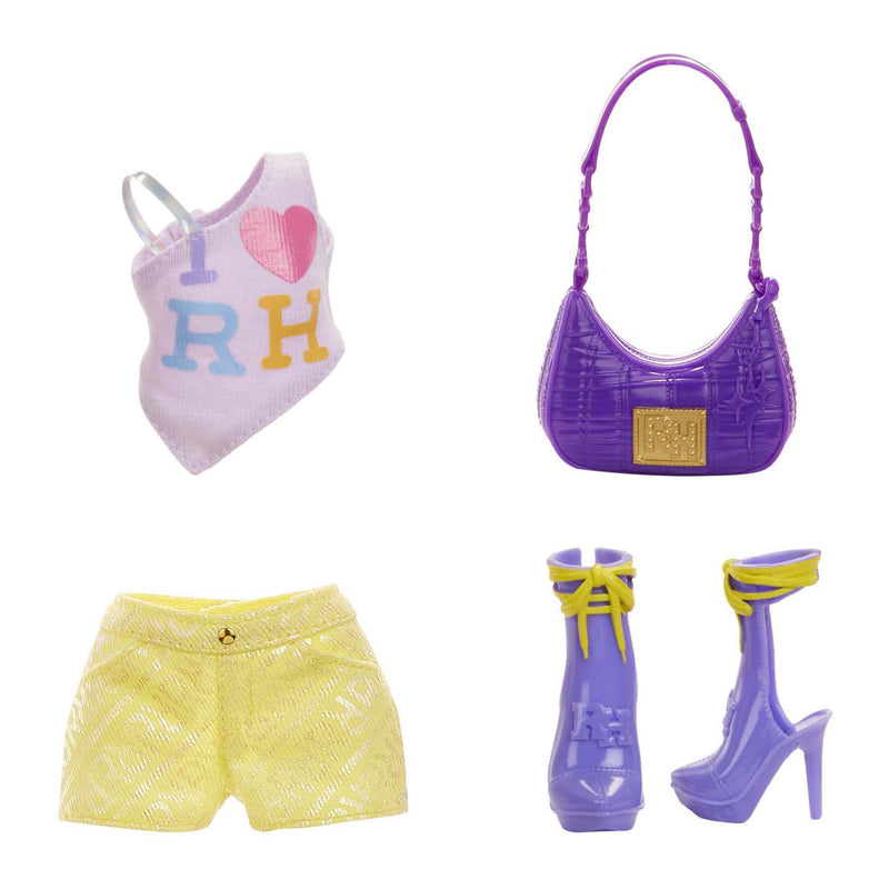 Afbeelding laden in galerijviewer, Rainbow high my fashion style panenka - violet - uni