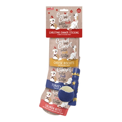 Afbeelding laden in galerijviewer, Cupid comet Cupid comet kerstdiner kerstsok hond