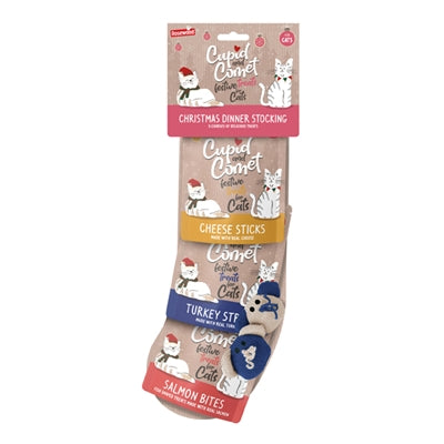 Afbeelding laden in galerijviewer, Cupid comet cupid comet kerstdiner kerstsok kat