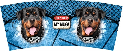 Afbeelding laden in galerijviewer, Plenty gifts mok rottweiler blauw