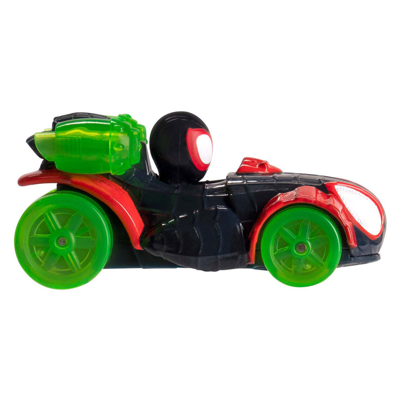 Afbeelding laden in galerijviewer, Jazwares spidey mega jump hoofdkwartier racebaan