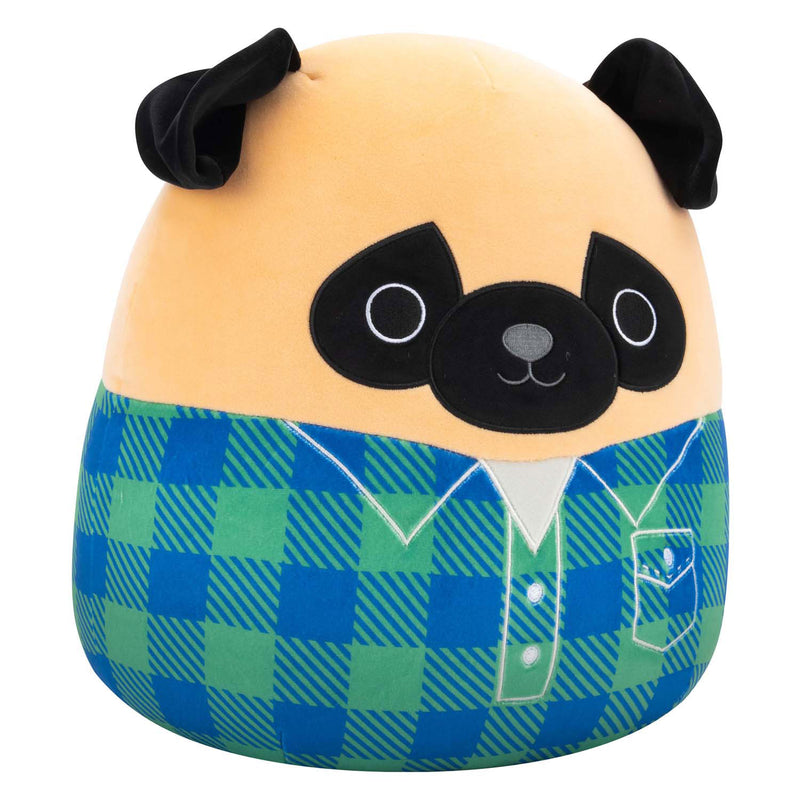 Afbeelding laden in galerijviewer, Squishmallows knuffel pluche - prince mopshond, 30cm