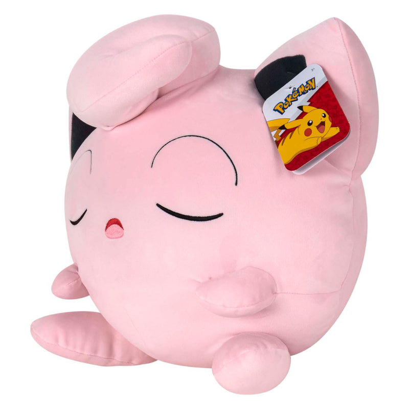 Afbeelding laden in galerijviewer, Jazwares pokémon slapende knuffel pluche jigglypuff, 45cm