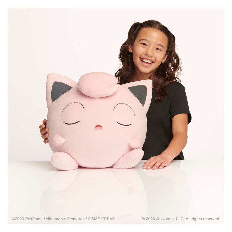 Afbeelding laden in galerijviewer, Jazwares pokémon slapende knuffel pluche jigglypuff, 45cm